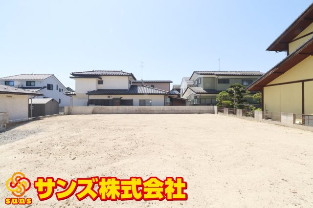 【売地】郡山市大槻町字北ノ林　　　　大成小学校・郡山第７中学校の外観|北側から見た外観