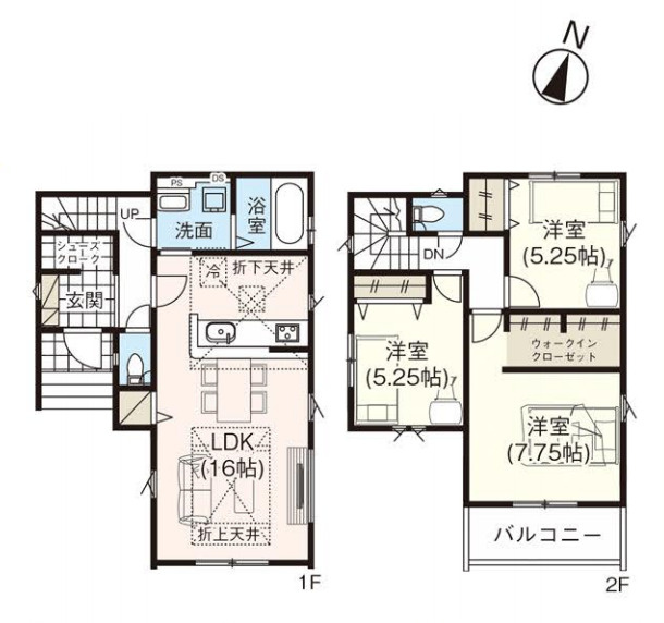 さいたま市北区奈良町　11期　新築一戸建て　グラファーレ　01