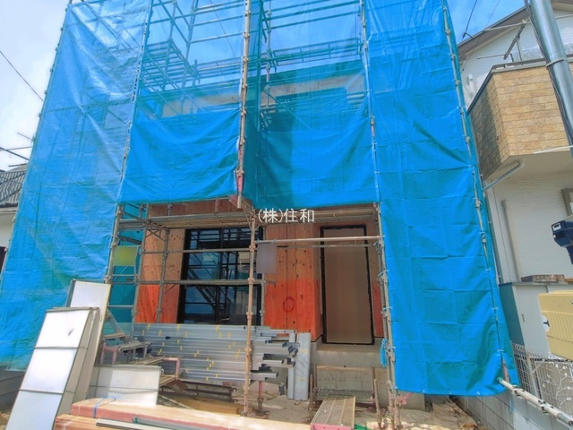 【新築分譲住宅】川越市木野目10期の前面道路含む現地写真