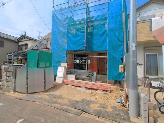 【新築分譲住宅】川越市木野目10期の前面道路含む現地写真