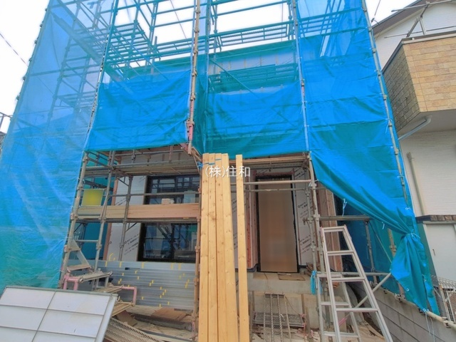 【新築分譲住宅】川越市木野目10期の前面道路含む現地写真