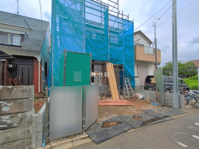 【新築分譲住宅】川越市木野目10期の前面道路含む現地写真