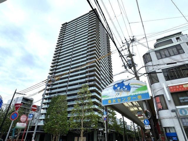 プラウドタワー神戸垂水の外観