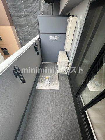 S-RESIDENCE難波大国町Deuxのバルコニー|別部屋参考写真