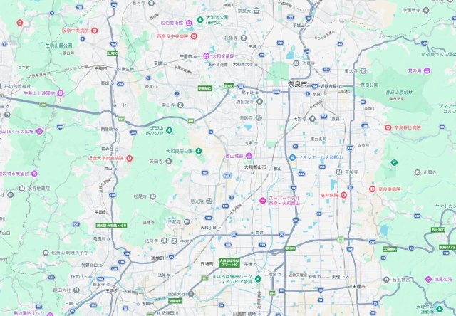 ●29(土)30(日)現地見学可能！　奈良市東九条町の地図