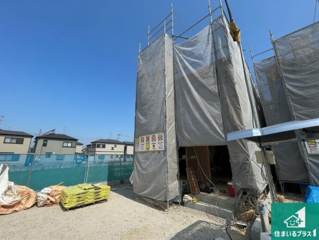●29(土)30(日)現地見学可能！　奈良市東九条町の外観|建築中ですが現地を見ると分かる事もございますので、ぜひ一度現地をご覧ください。