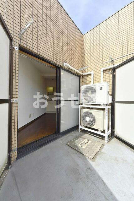 プレール横浜山手のバルコニー