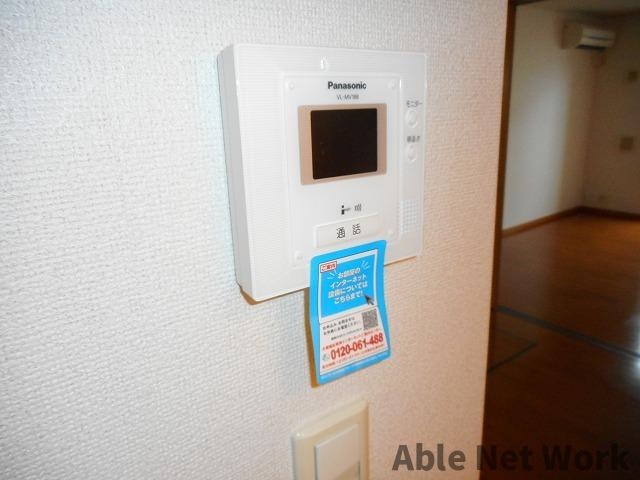 サンシャインⅡのセキュリティ|カメラ付きインターホン