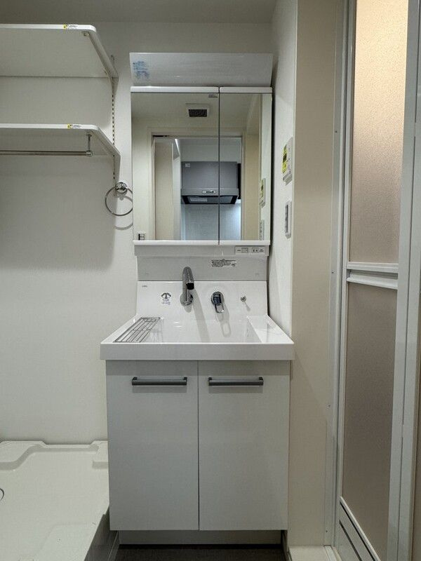 robot home 北小金の洗面所