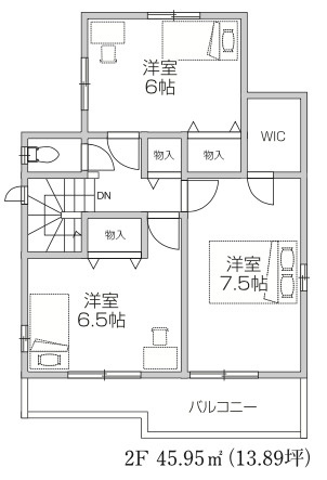 【仲介手数料無料】所沢狭山ケ丘１０期全２棟Ｂ号棟　所沢の新築なら西武ハウジング