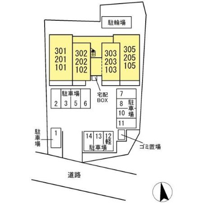 【区画図】 | グレイスゲート新八柱