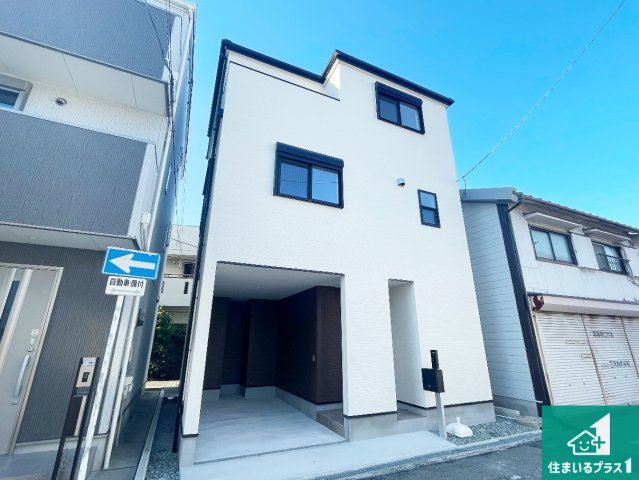 ■尼崎市梶ケ島　第2期　新築一戸建ての外観|お客様に長く安心して住んでいだだける事にこだわった家づくり！住んでからのアフターサービスにもしっかりと取り組んでいます！