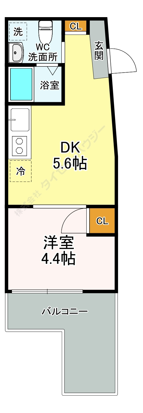 ＭＡ　Ｐｌａｃｅ　参宮橋の間取り