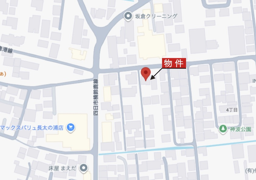 鈴鹿市長太栄町4丁目の地図|詳細Map