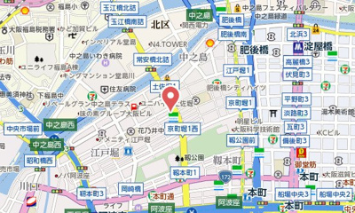 【地図】 | レジディア江戸堀