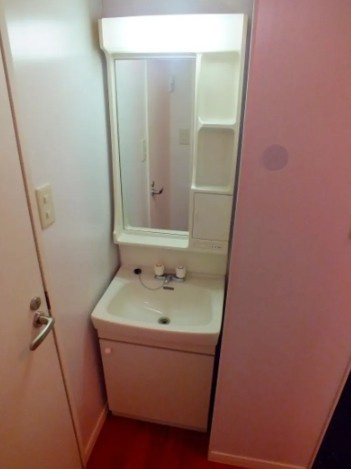 レオパレスミカドＢの洗面所