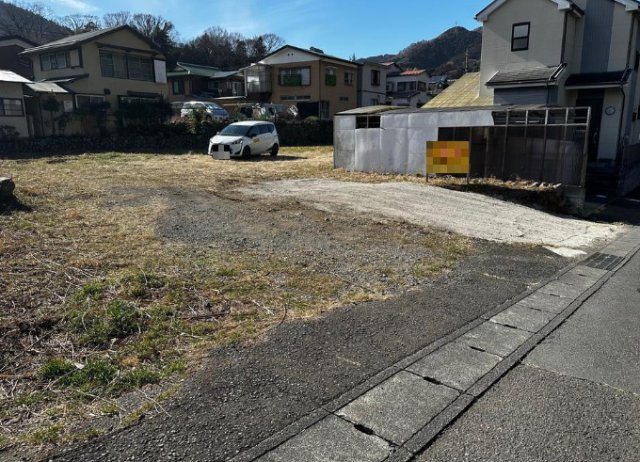愛川町半原　売地の外観