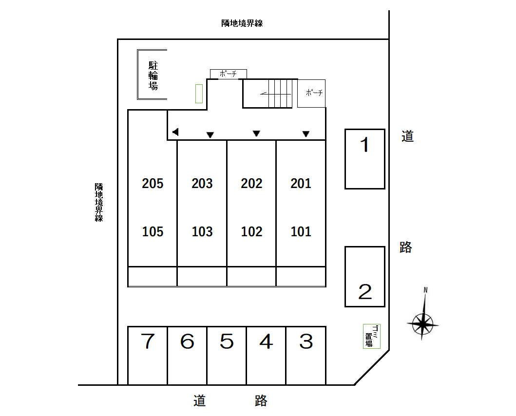 ＬＥＯＮ（レオン）の区画図