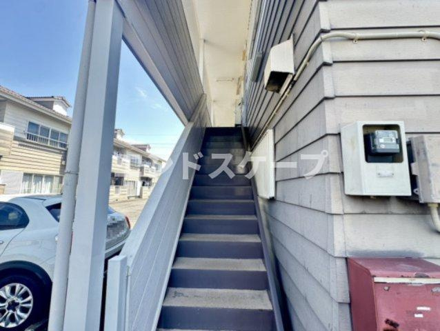 ヴィレッジ飯塚Ｂのエントランス|高崎、前橋のお部屋探しはエンドスケープまで！お客様の理想お聞かせ下さい♪