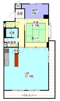 【間取り】 | ファミール和歌山壱番館