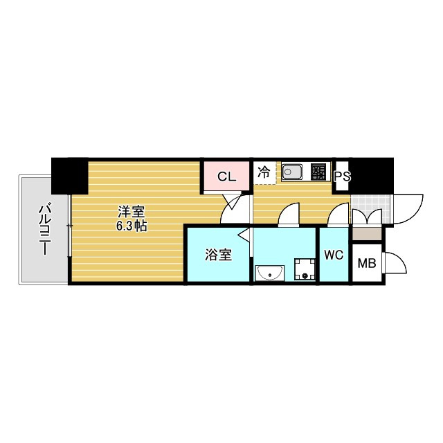 CREST TAPP庄内の間取り