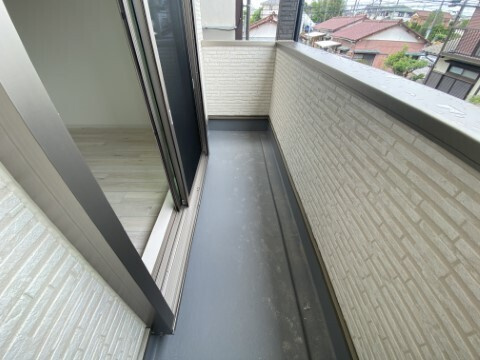 エステイトN東大宮のバルコニー