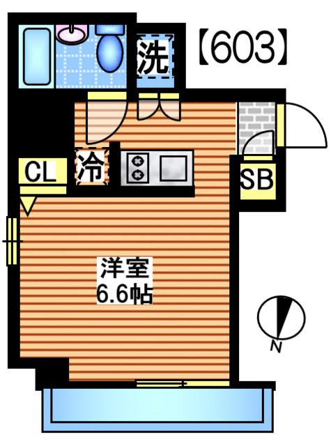 パークサイド西巣鴨の間取り