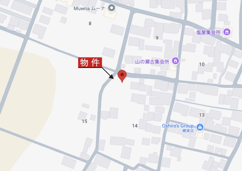 鈴鹿市稲生塩屋1丁目《1号棟》の地図|詳細Map
