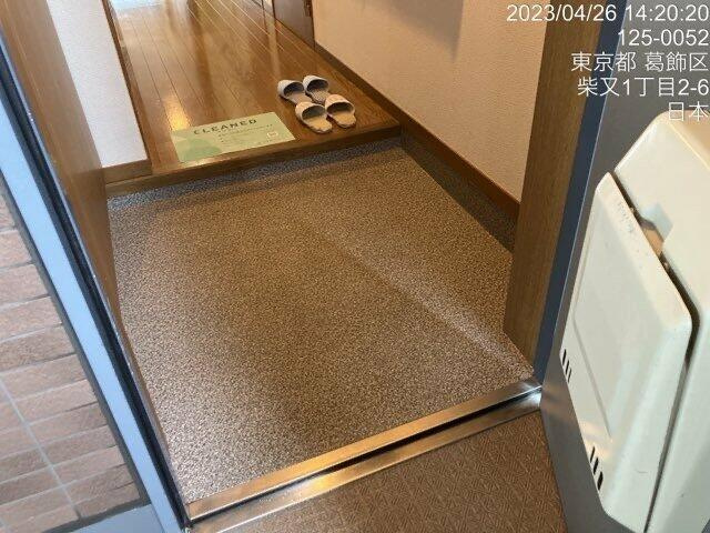 ドエル住吉の玄関