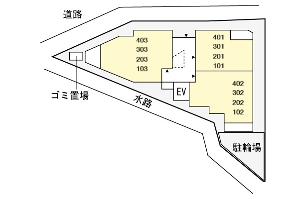 ヴァンベェール２７の駐車場|駐車場