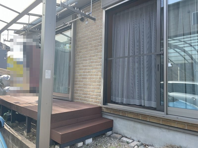 各務原市川島松倉町のバルコニー