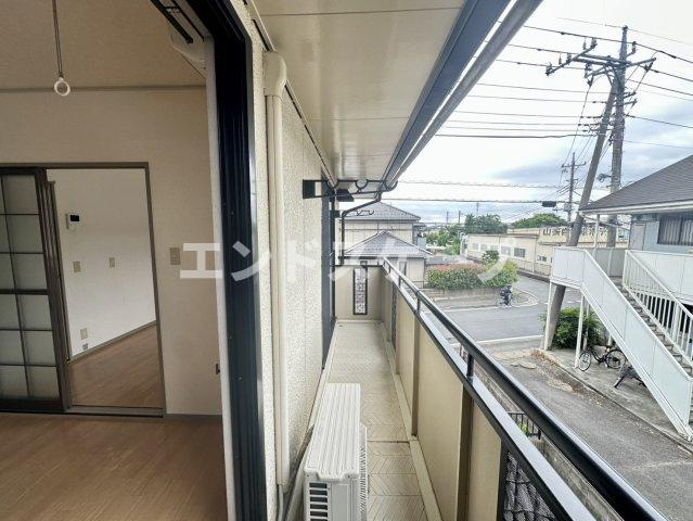 ハイツ・ヴィオラのバルコニー|高崎、前橋のお部屋探しはエンドスケープまで！お客様の理想お聞かせ下さい♪