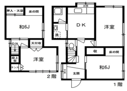 【間取り】 | 志木市本町三丁目