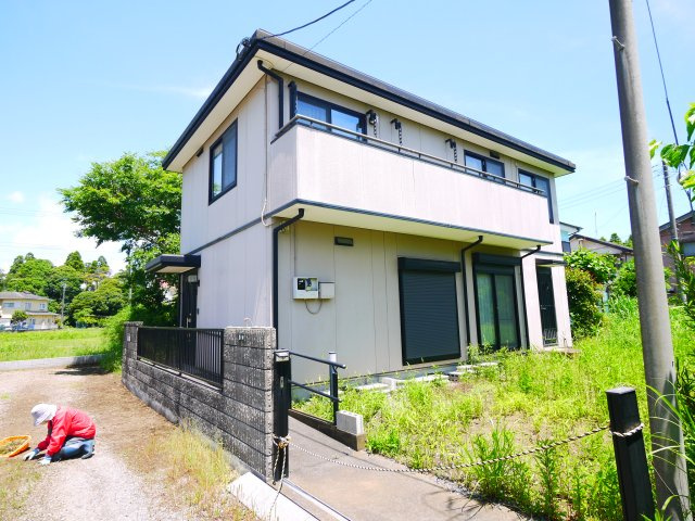 茂原市法目　中古戸建の庭