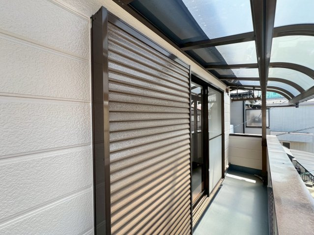 【バルコニー】 | 板橋区赤塚４丁目　中古戸建て | ちょっとしたくつろぎ時間にも使える便利なバルコニーです