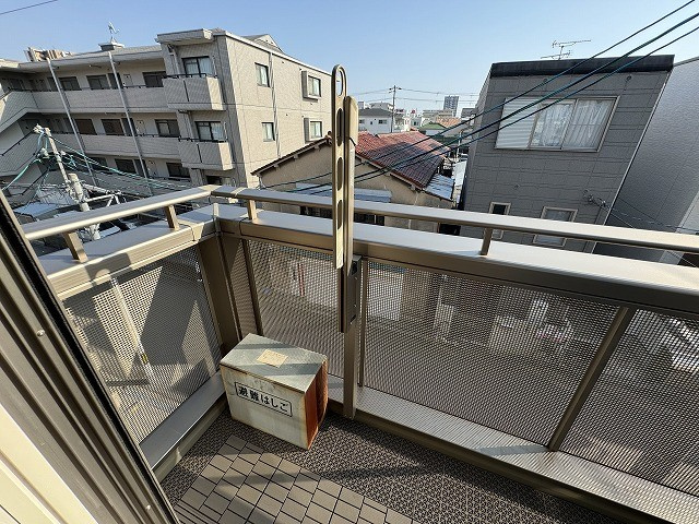 コンフォート住吉のバルコニー