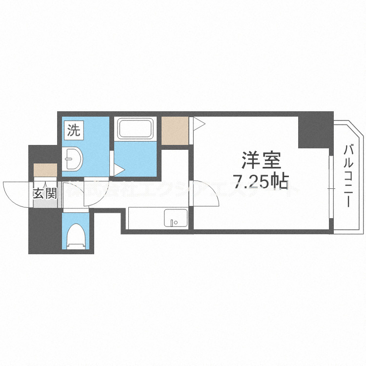 Halu花園町の間取り