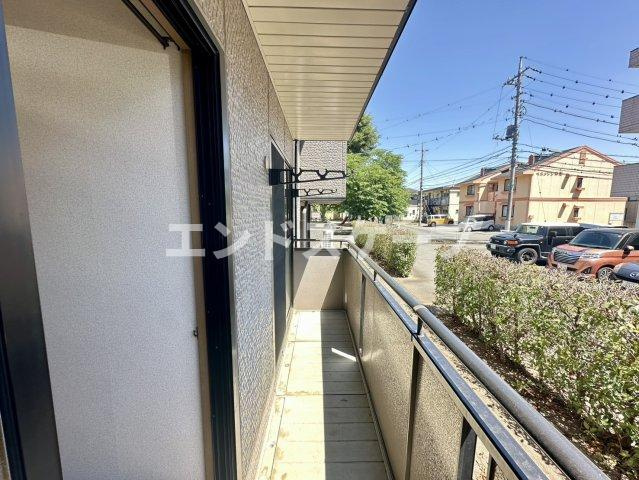 アルエート中居Ａ棟のバルコニー|高崎、前橋のお部屋探しはエンドスケープまで！お客様の理想お聞かせ下さい♪