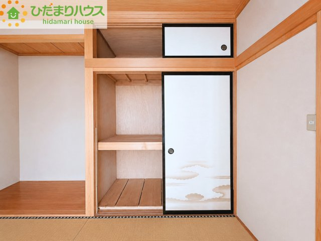 いわき市平下荒川鶴ケ町43-3　中古戸建の収納|和室B収納