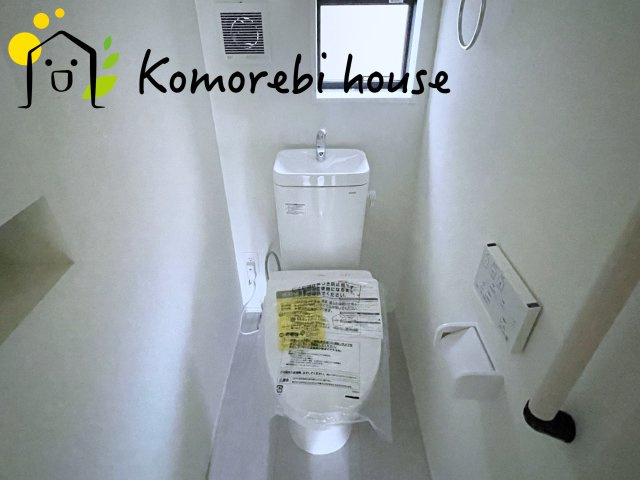 桶川市上日出谷南　6期　新築一戸建て　グラファーレ　01のトイレ|26.9.7