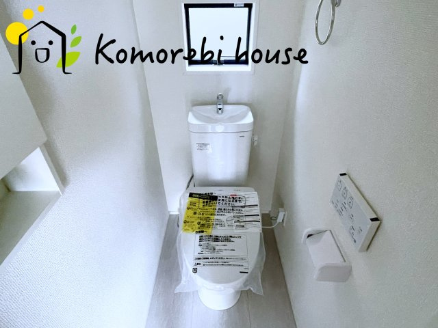 桶川市上日出谷南　6期　新築一戸建て　グラファーレ　01のトイレ|26.9.7