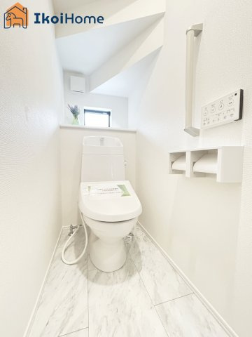 神戸市垂水区桃山台2丁目　新築戸建のトイレ|【ホームページに現地動画掲載中】●年中無休：当日予約可●トイレが2か所あるので夜中も安心です。