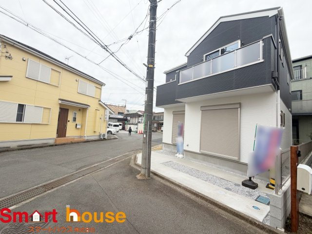 相模原市緑区二本松３期の前面道路含む現地写真|お住まいの前面道路が広いと駐車が楽になり、陽当たりも遮られないので明るく居心地の良いお家になります♪
