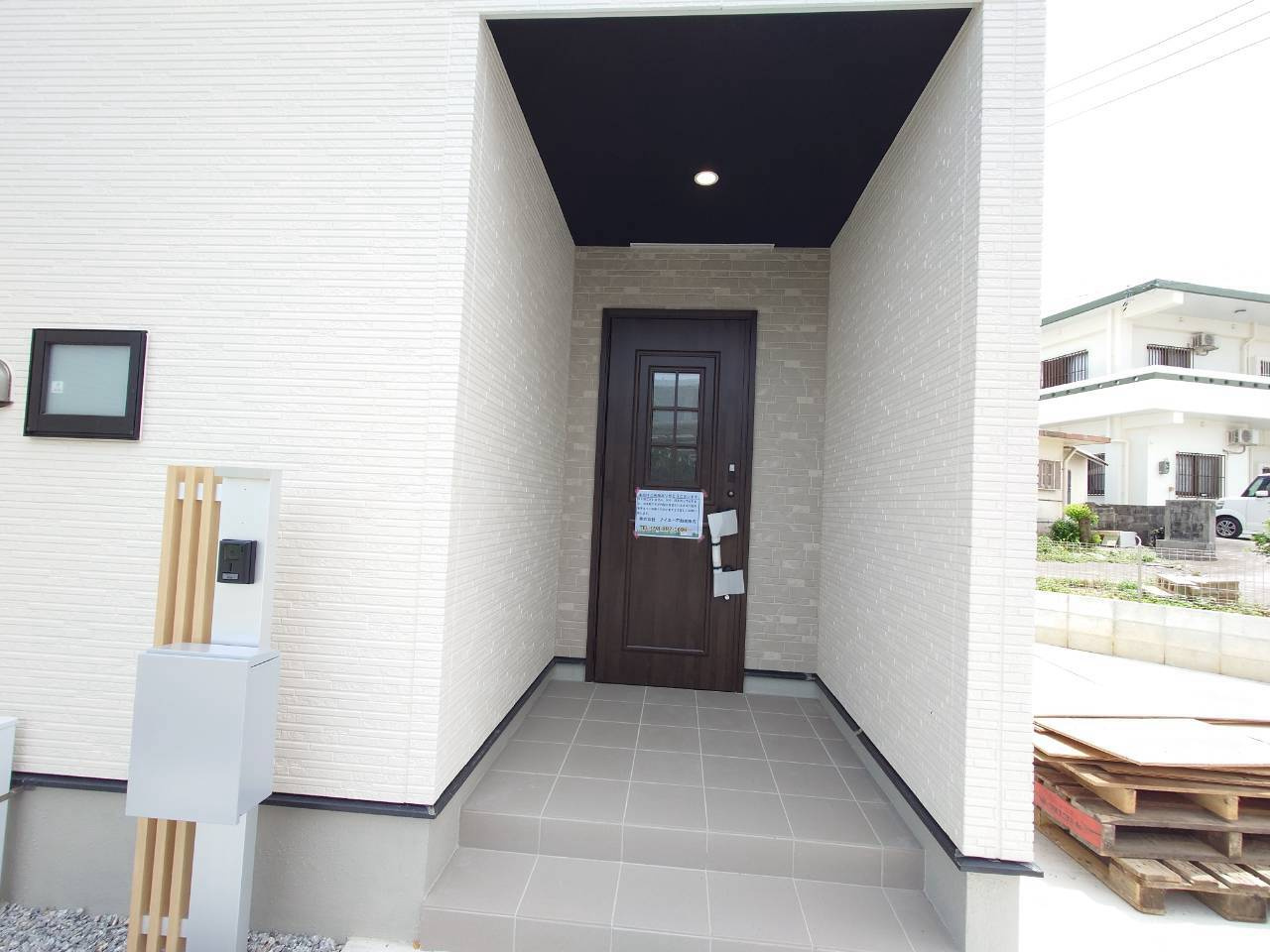 ★★うるま市石川曙3丁目-１号棟の前面道路含む現地写真|現地撮影2026.4月