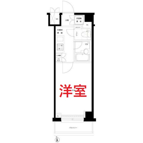 【間取り】 | ルーブル大森六番館