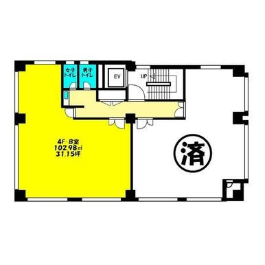 東信ビルの間取り