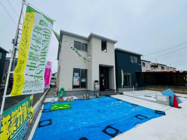 ■■八重瀬町与座－2号棟（全６棟）の外観|おしゃれな外観です