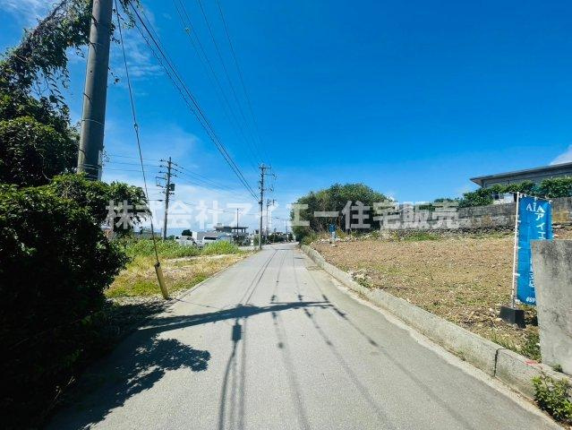 【土地】糸満市喜屋武-②（全2区画）の前面道路含む現地写真|現地写真です