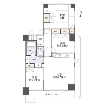 ライオンズマンション味酒町