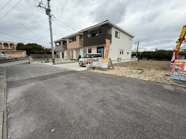 ◆◆糸満市阿波根－区画④（全４区画）の前面道路含む現地写真